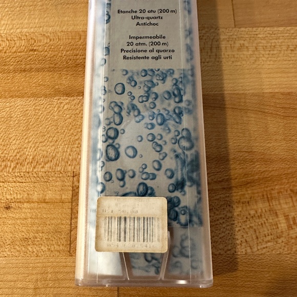 VTG Swatch Scuba 200 Jelly Bubbles 1992 New in Box, NEVER WORN! UNISEX - Picture 7 of 8